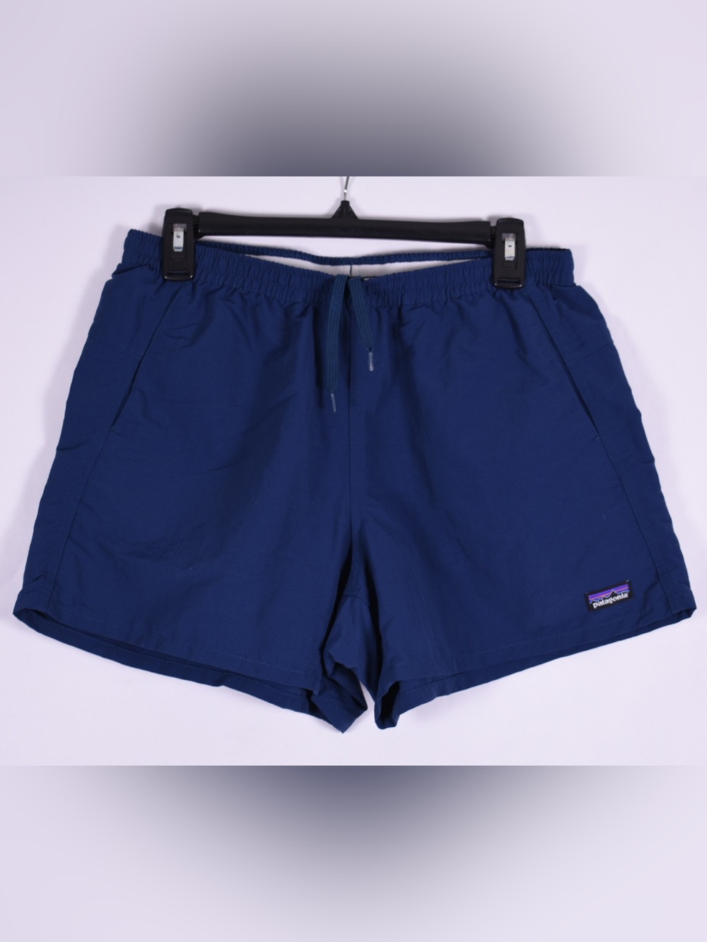 Patagonia Men's Deep Blue Athletic Drawstring Shorts